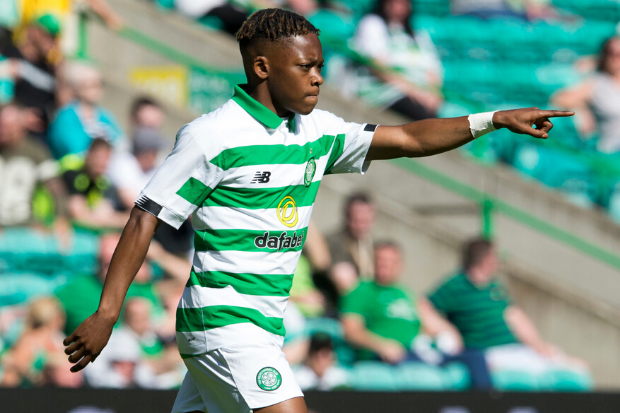 Karamoko Dembele trains with Celtic first-team ahead of Cluj Europa League clash