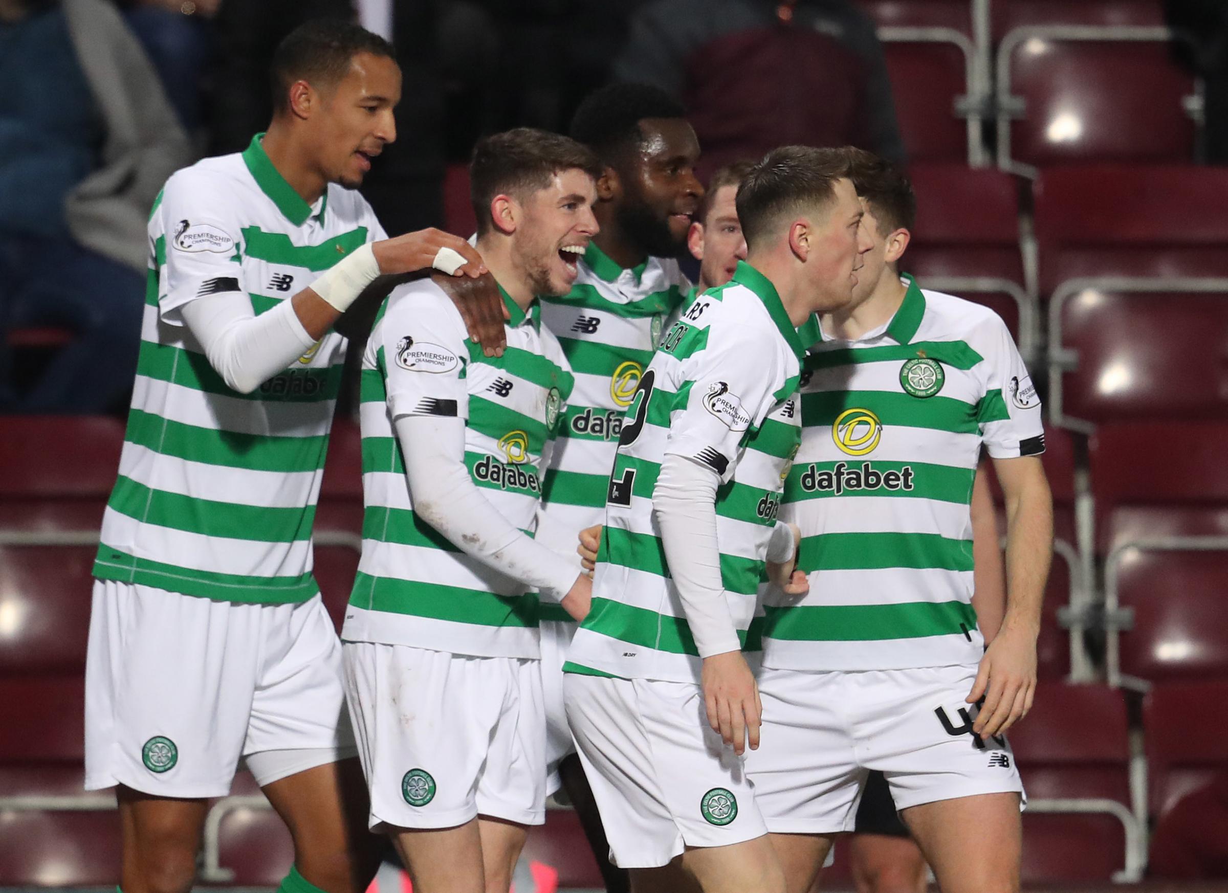 Hearts 0 Celtic 2: Paths diverge as Celtic soar and Hearts are left in the mire