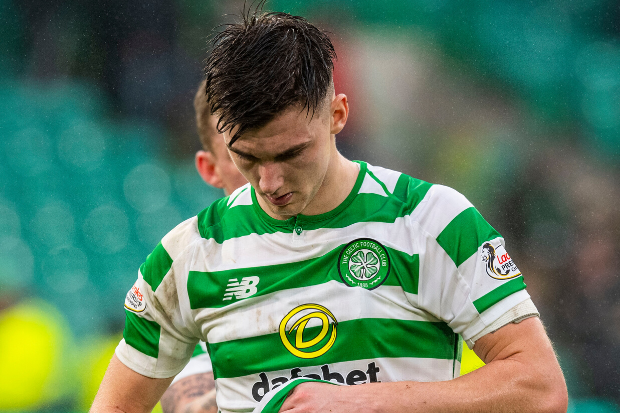 Rangers fans poke fun at Kieran Tierney as Celtic and Arsenal both lose on derby day