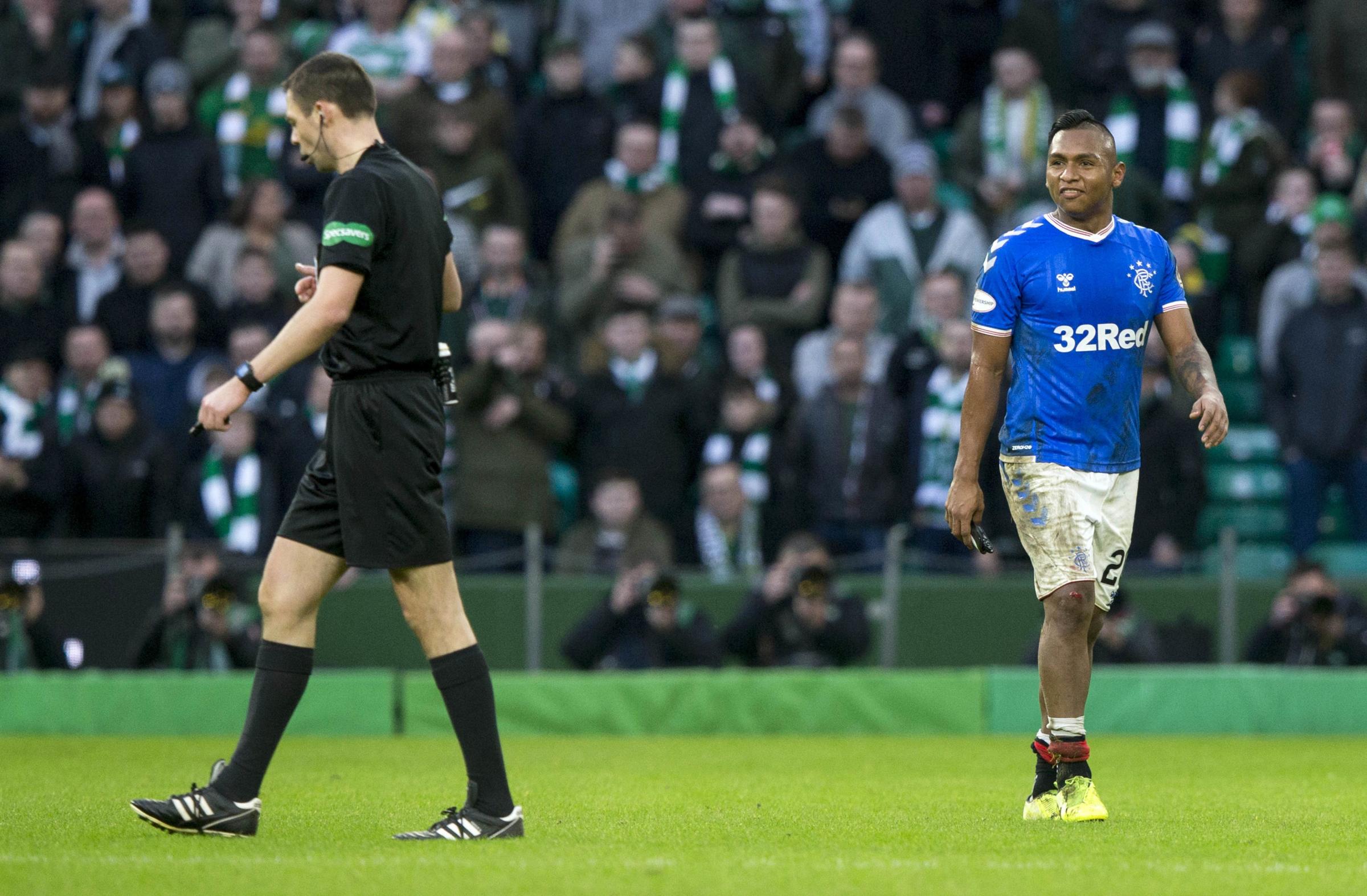 “My Rangers striker Alfredo Morelos deserved to see red – but so did Christopher Jullien of Celtic”