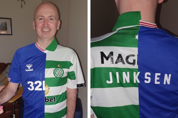 Celtic fan with MND bridges O** F*** derby divide with special tribute to Jinky Johnstone and Fernando Ricksen