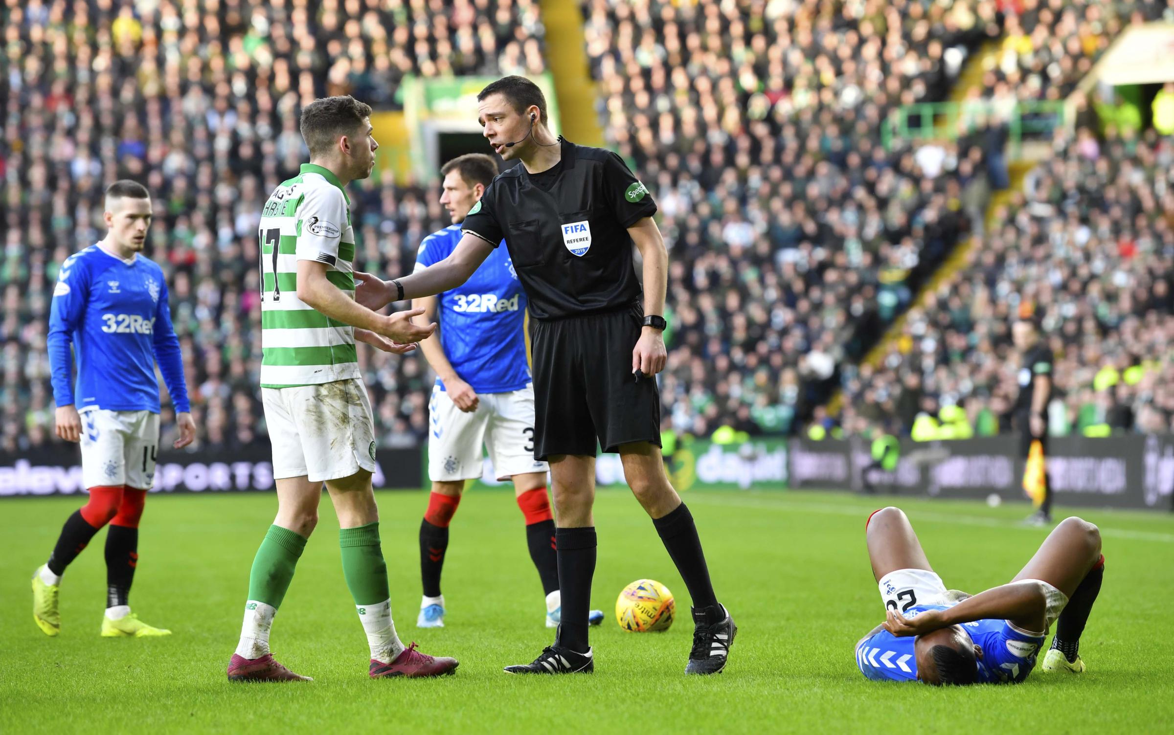 Ryan Christie receives two-game ban for Morelos incident