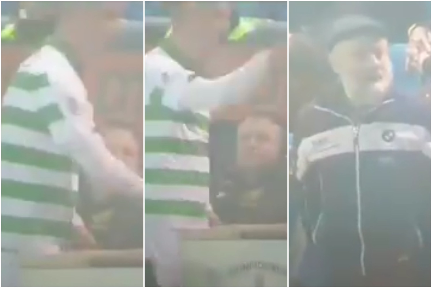 Watch: Leigh Griffiths throws sock tape at Kilmarnock fan after he’s subbed for Celtic