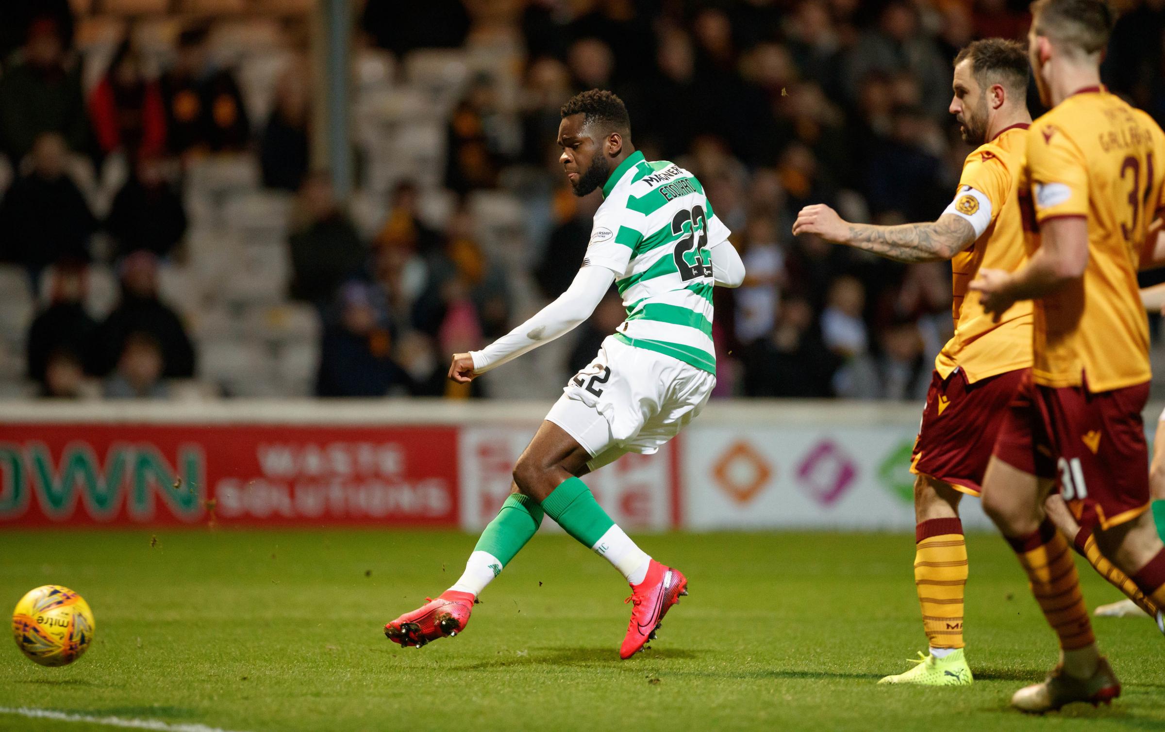 Motherwell 0 Celtic 4: Peerless Odsonne Edouard inspires Celtic to victory