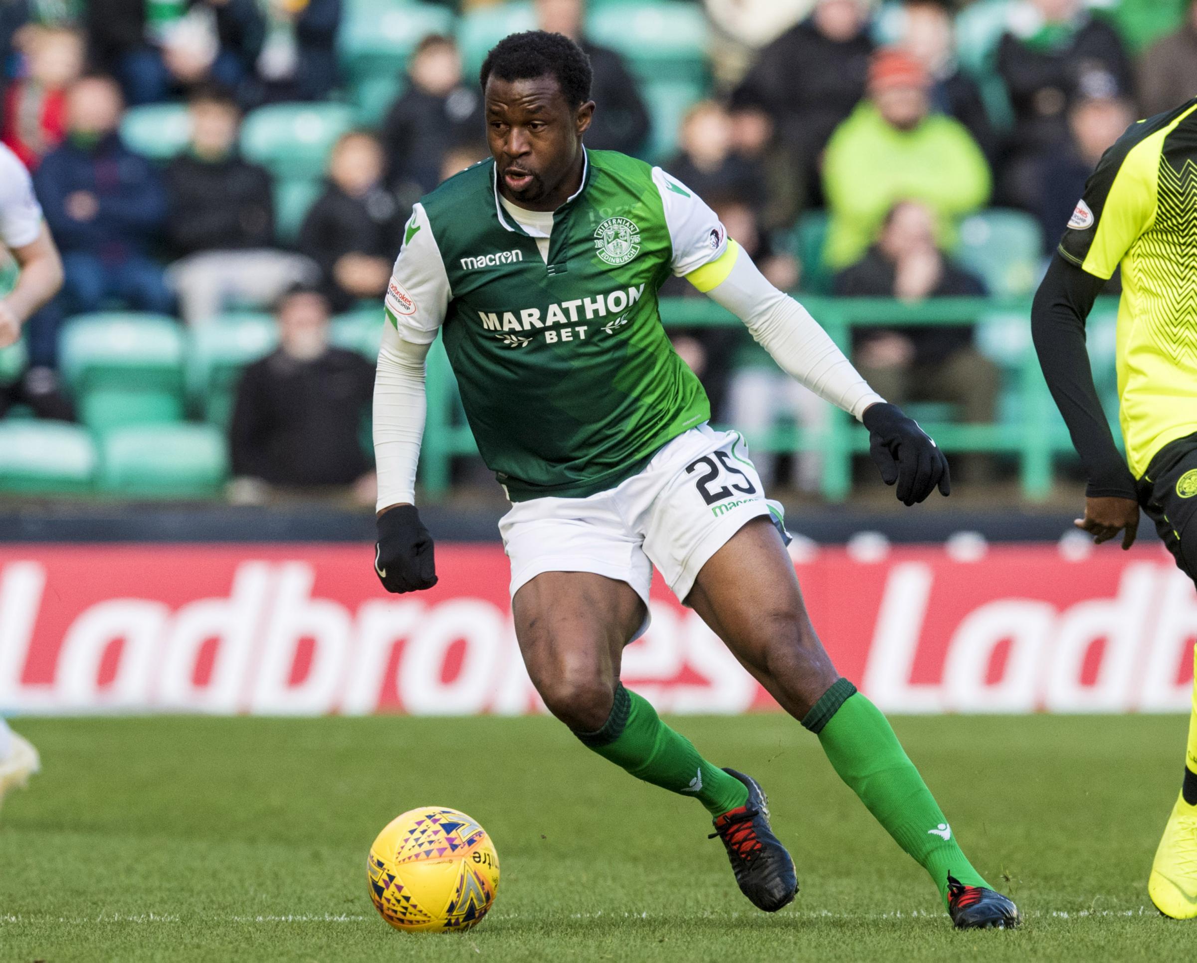 Former Celtic and Hibs defender Efe Ambrose signs for Livingston