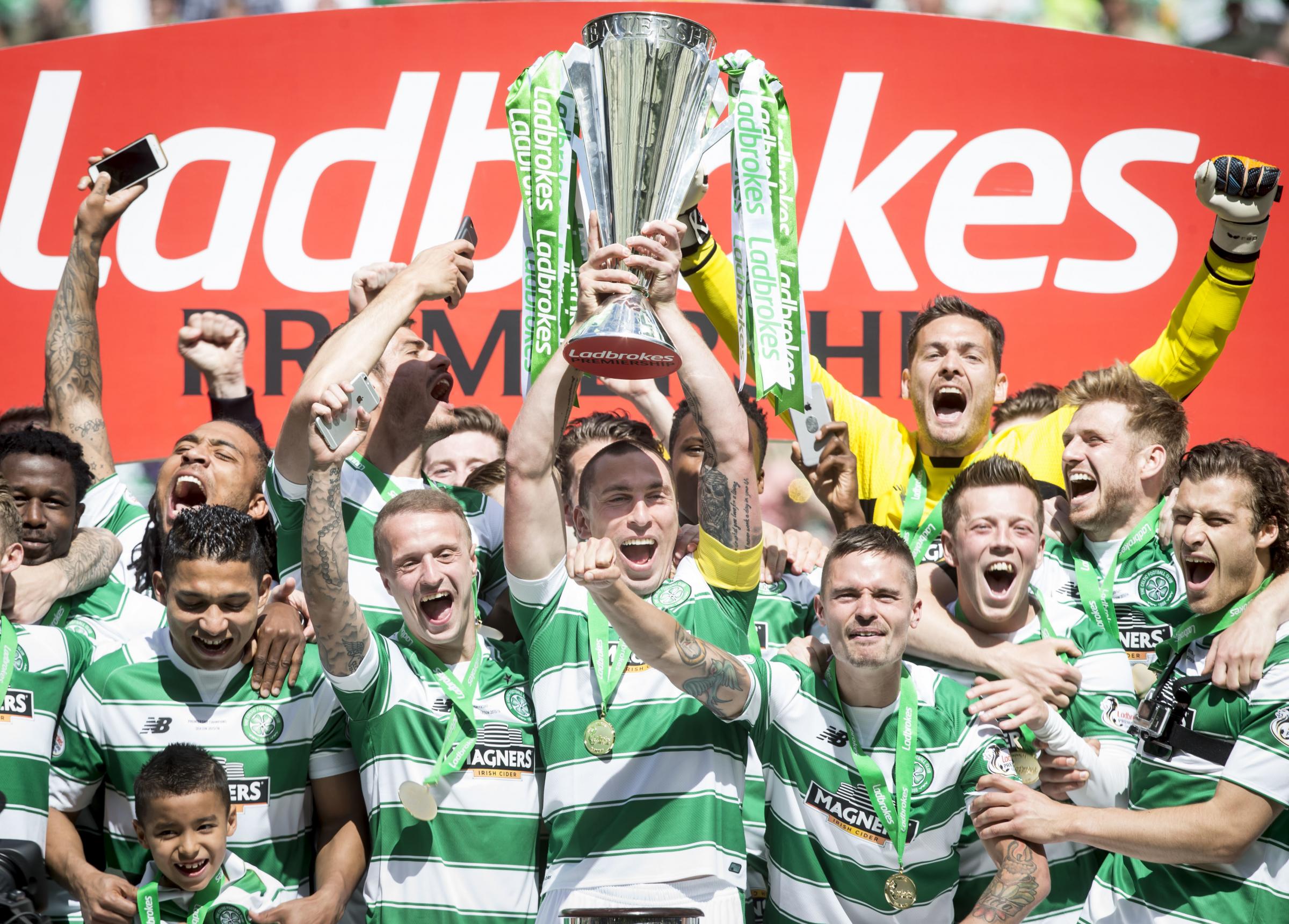 Celtic champions, Hearts relegated and Rangers, Motherwell and Aberdeen in Europe as SPFL end Premiership season early