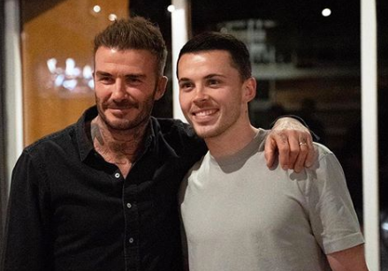 Ex-Celtic star Lewis Morgan meets ‘boss’ David Beckham ahead of Inter Miami clash