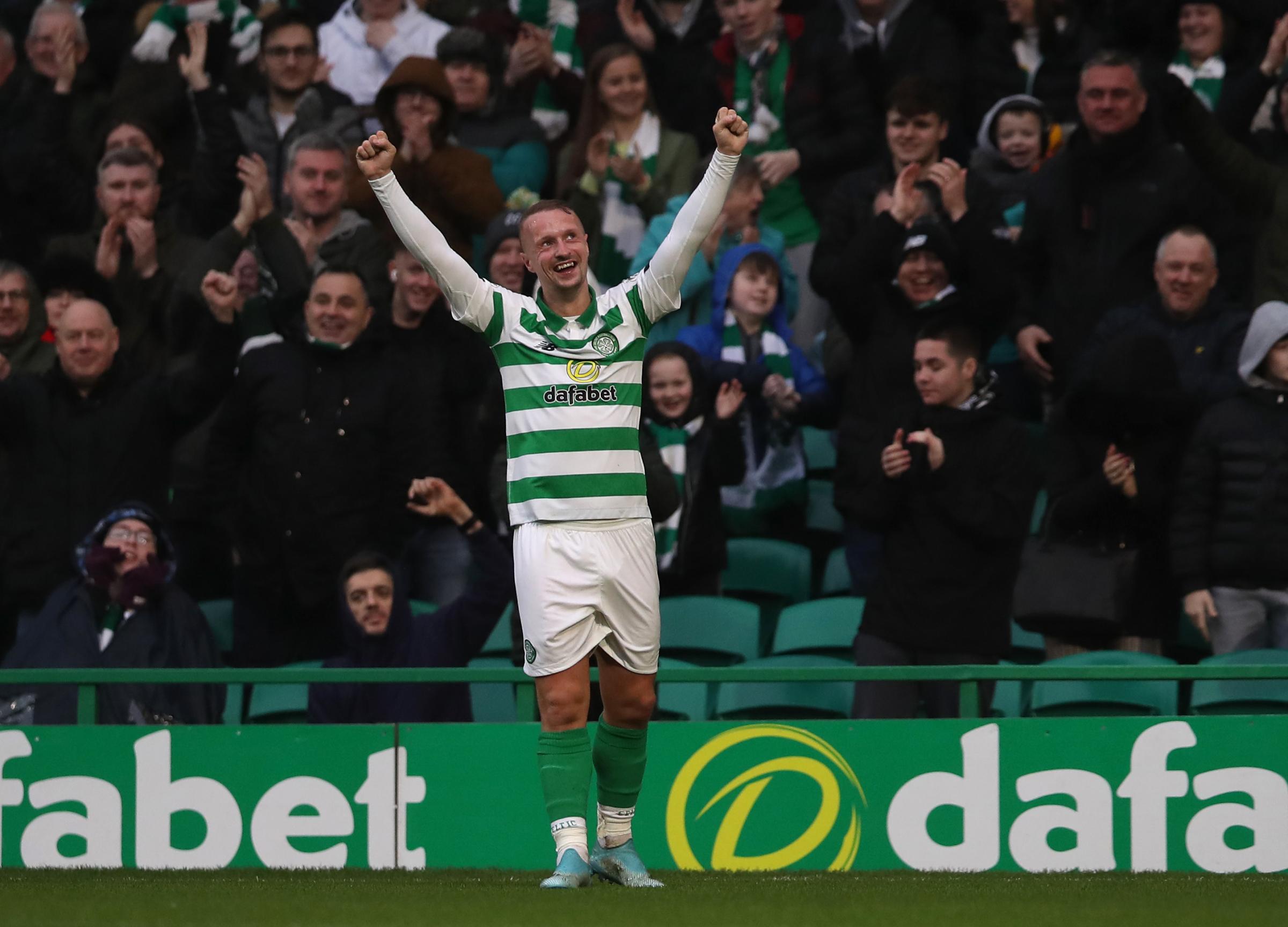 Celtic 5 St Mirren 0: Hat-trick hero Griffiths sends out emphatic message to Steve Clarke