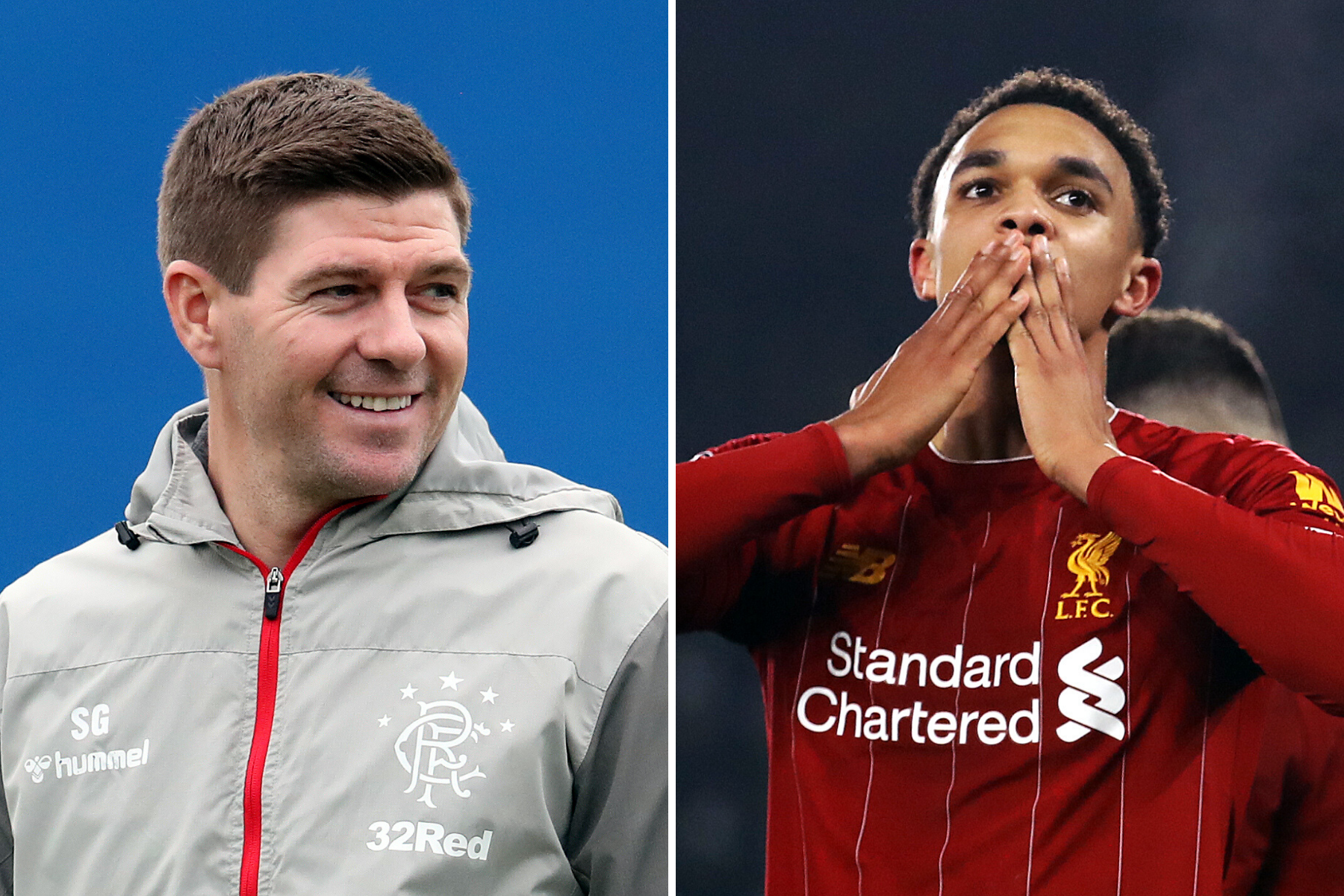 Liverpool hero Trent Alexander-Arnold cheers on Celtic and Rangers now Steven Gerrard is Ibrox boss