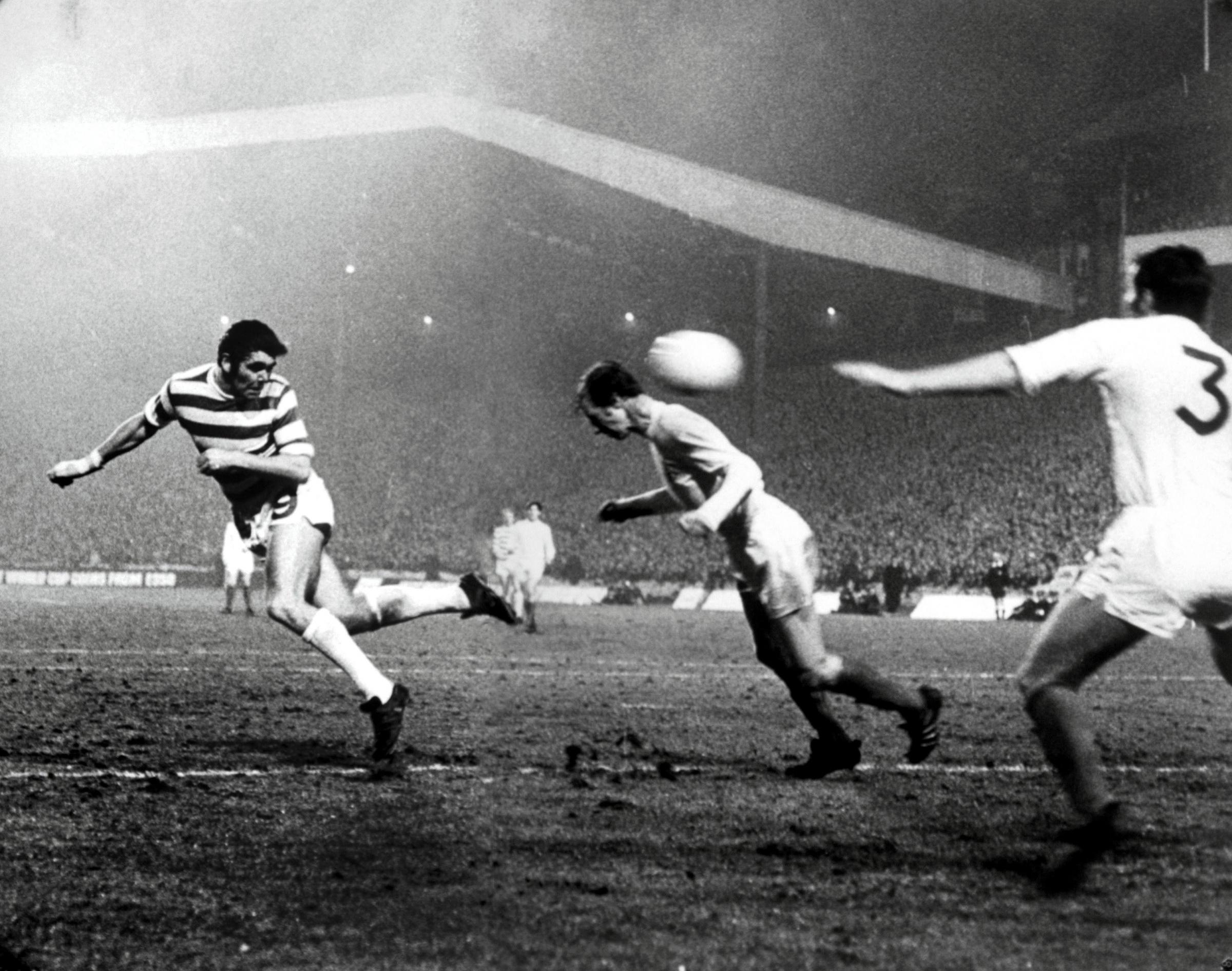 Celtic great George Connelly on facing Leeds United in front of a European record crowd of 136,505 at 21