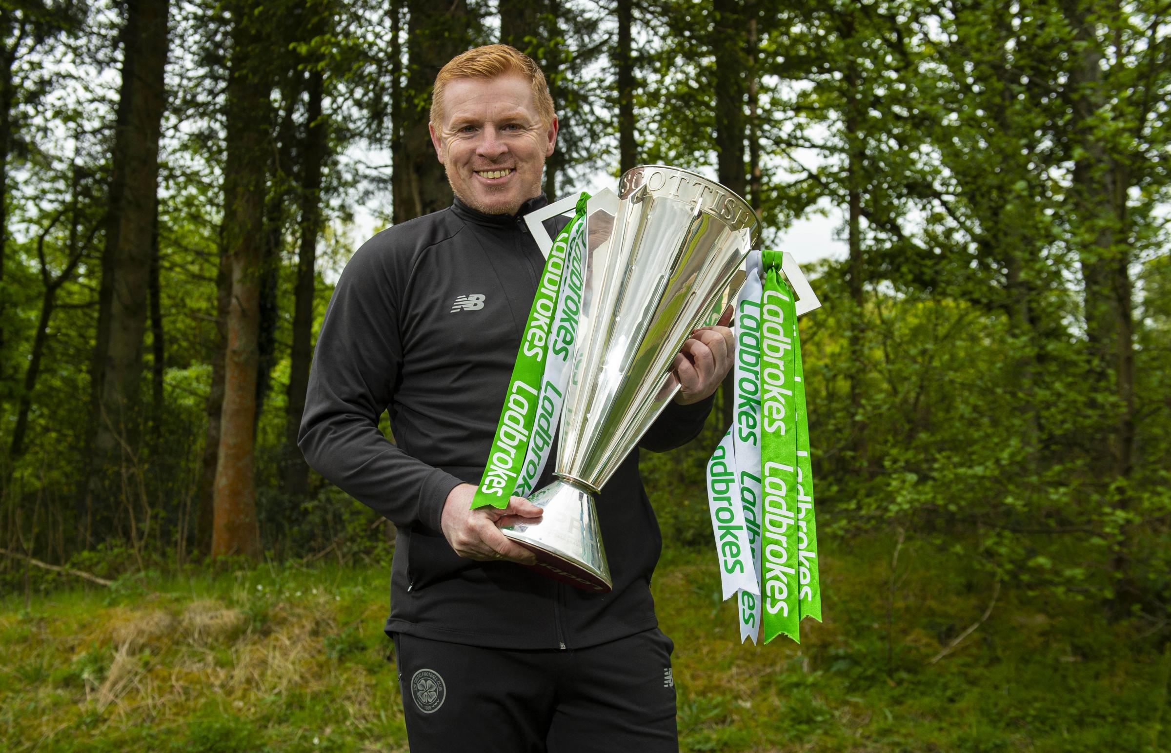 In pictures: Celtic manager Neil Lennon celebrates nine-in-a-row