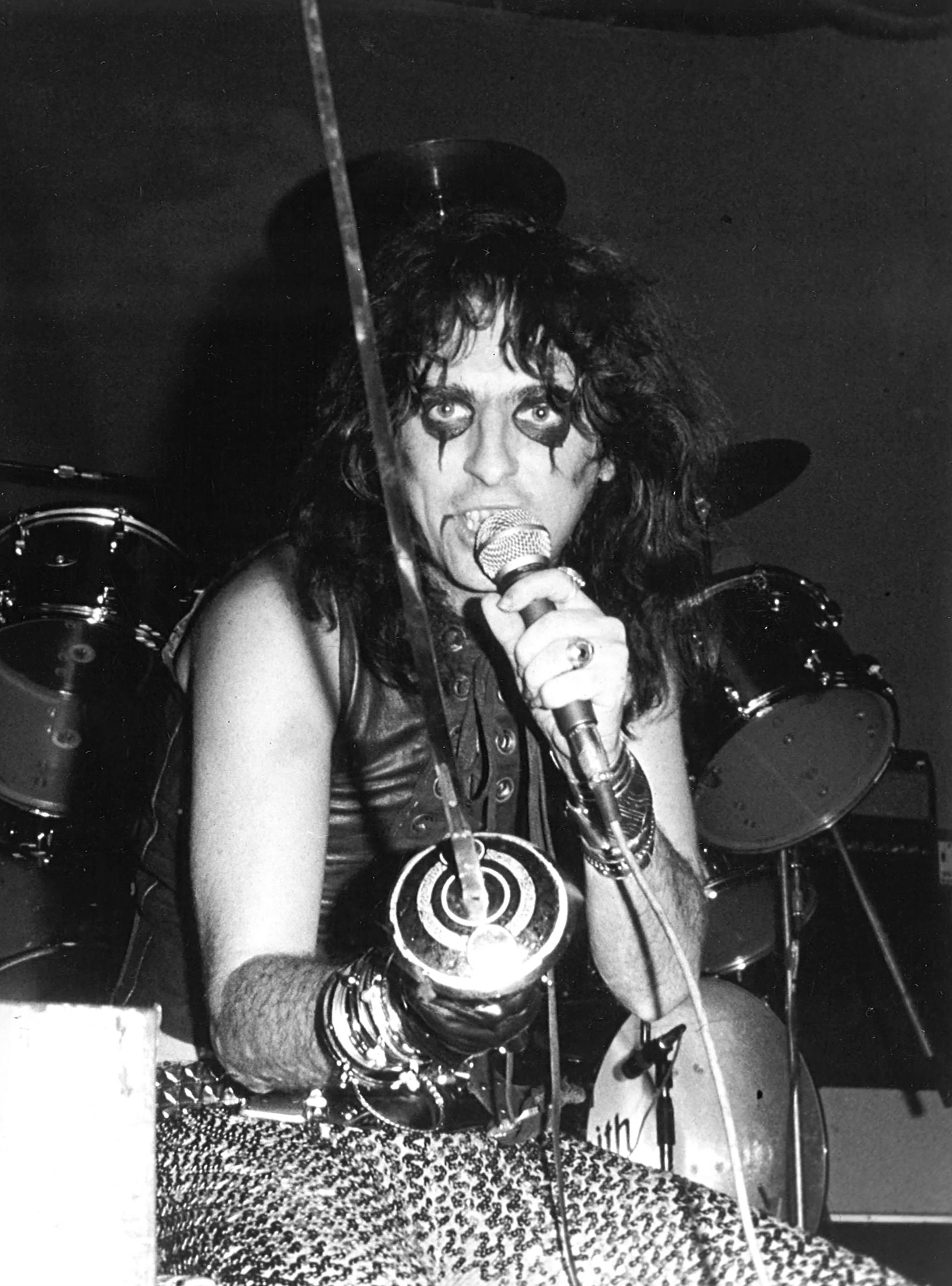 Alice Cooper at Greens Playhouse, Glasgow, 1970s Pic: Newsquest