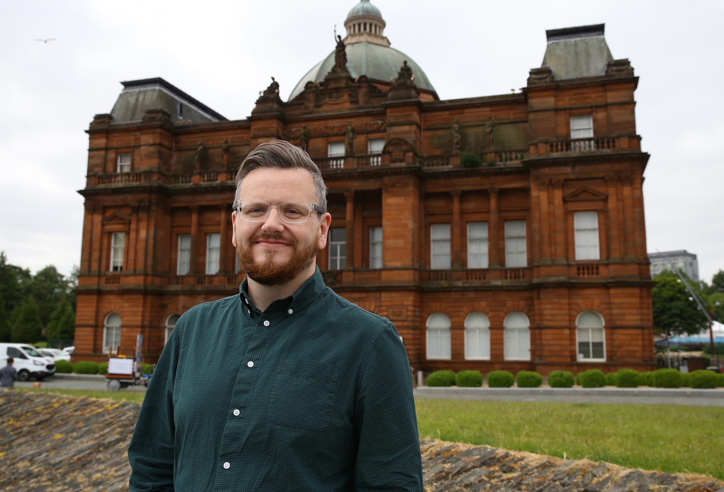 Councillor David McDonald, chairman of Glasgow Life, at the re-opening of the Peoples Palace in June. Photograph by Colin Mearns.