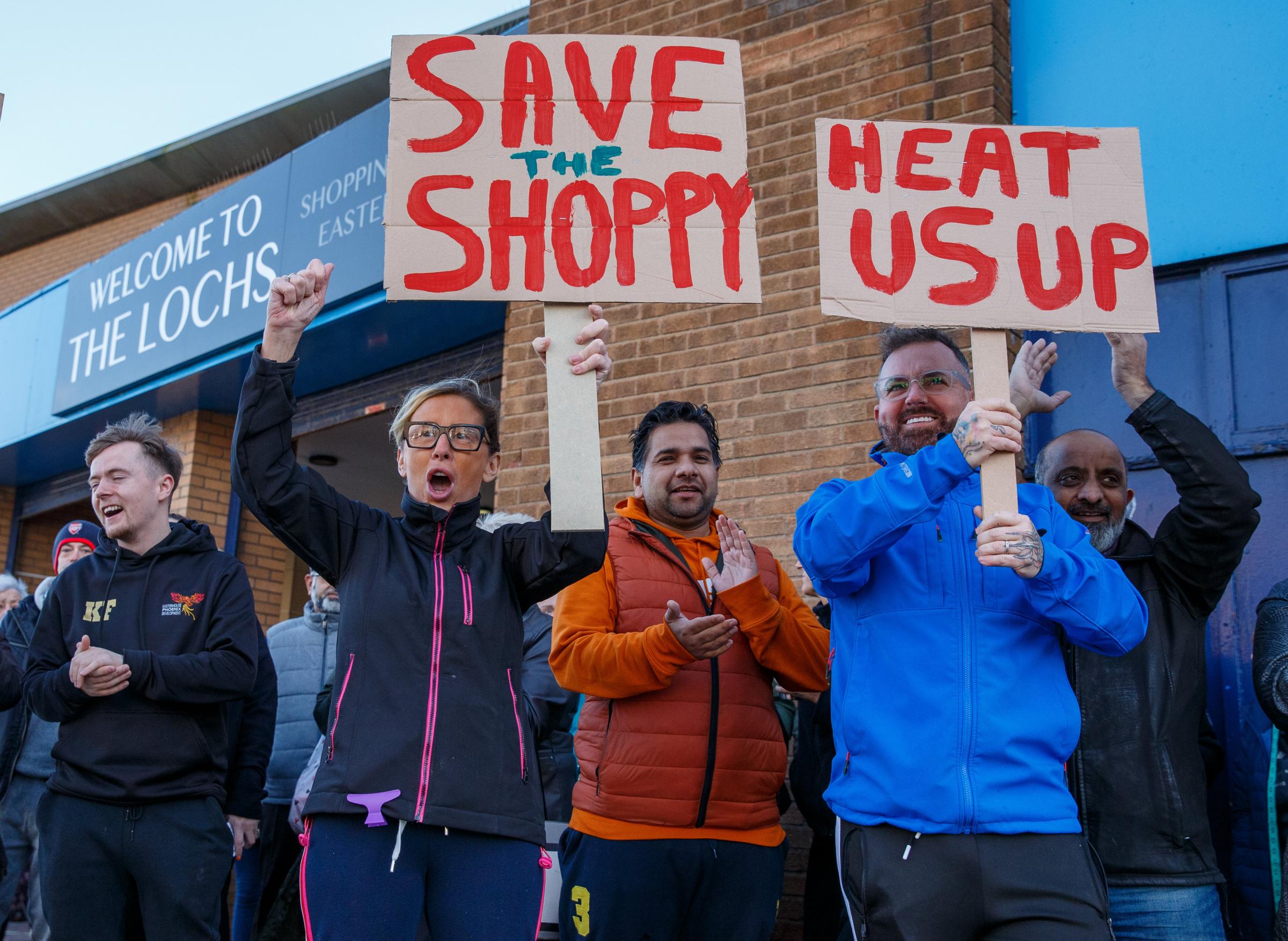 'Save our Shoppy': Easterhouse traders walk out over 'shopping centre conditions'